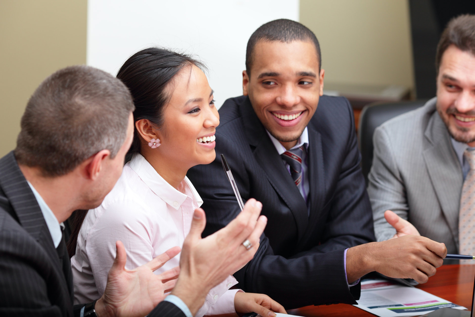 Professional recruitment discussion